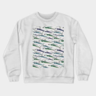 School of Mackerel Crewneck Sweatshirt